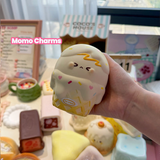 Melting Ice Cream Slow-rise Squishy | 3An Original Design