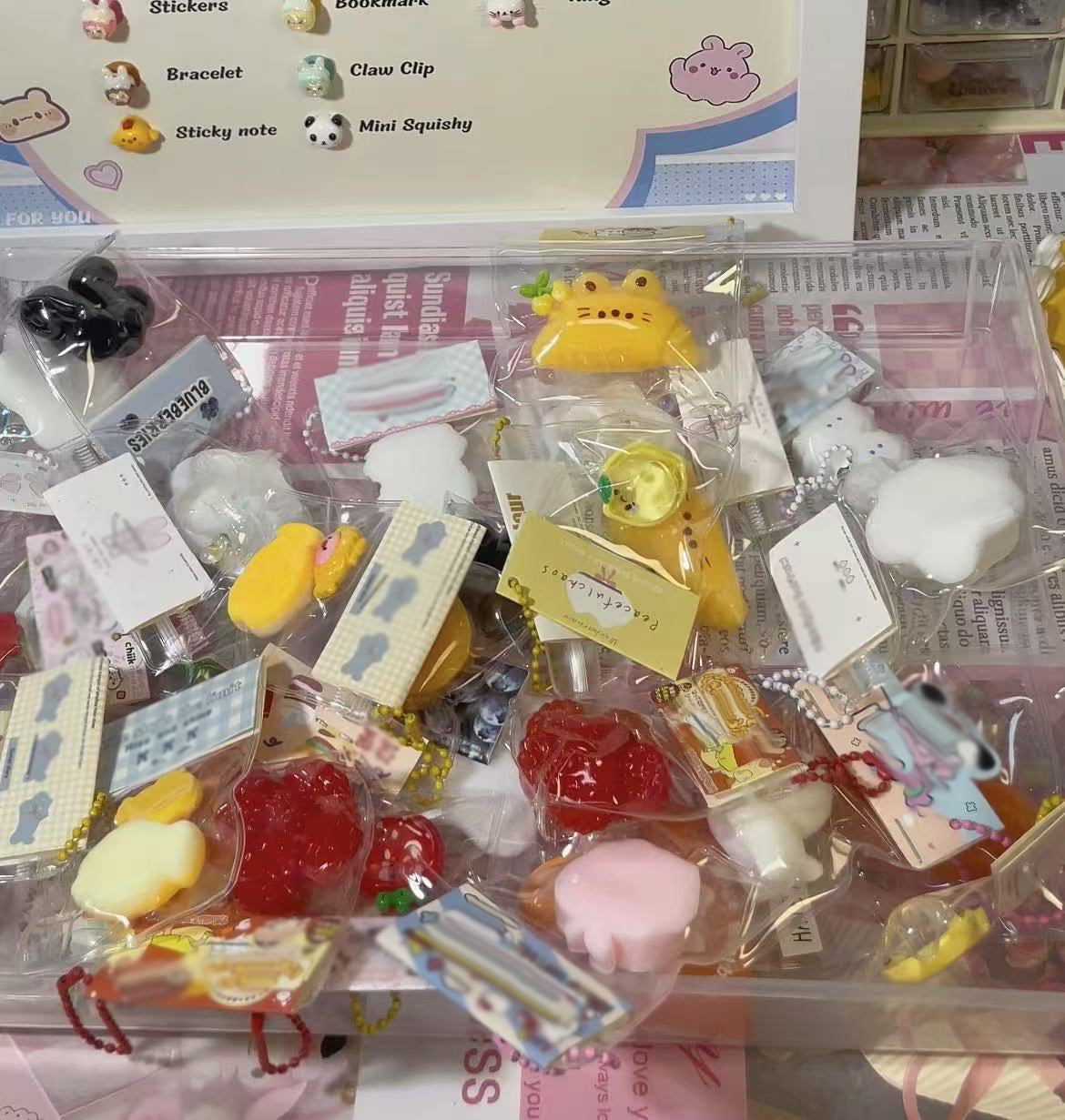 Random Mini Squishy Mystery Bags – MomoCharms