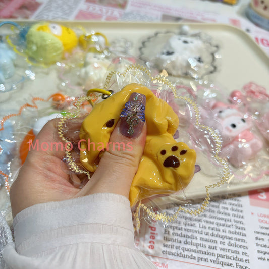 Cute Yellow Poppy Taba Squishy Toy