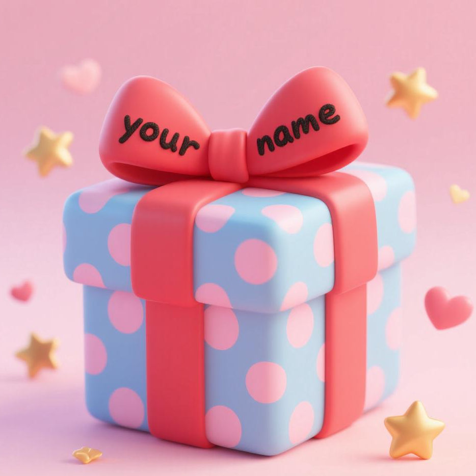 Gift Wrapping with Customized Ribbon