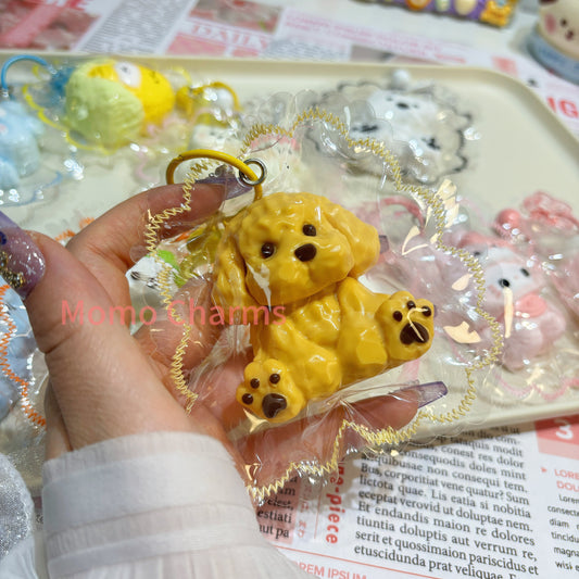 Cute Yellow Poppy Taba Squishy Toy