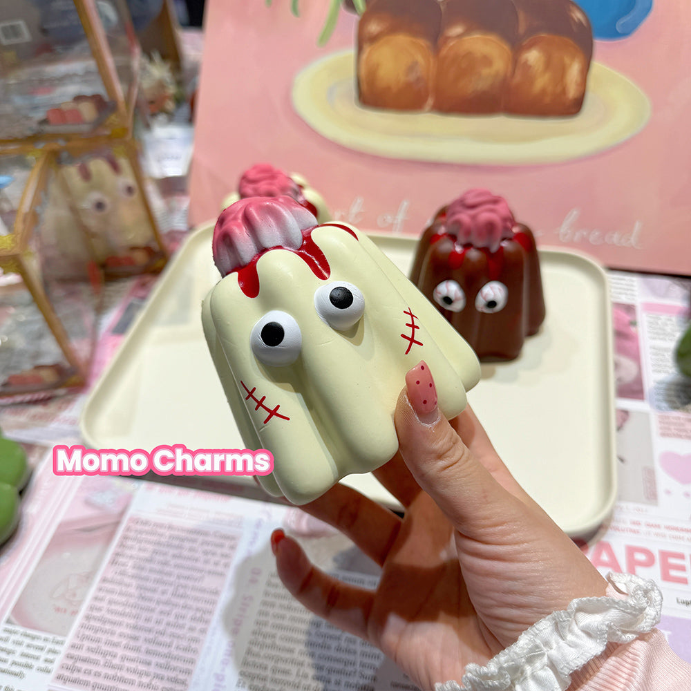 Ghost Pudding Slow-rise Squishy | 3AN Original Design