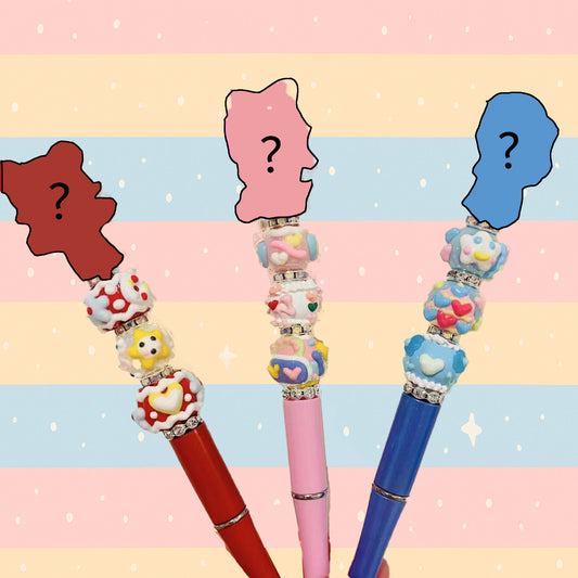 Random Beaded Pens