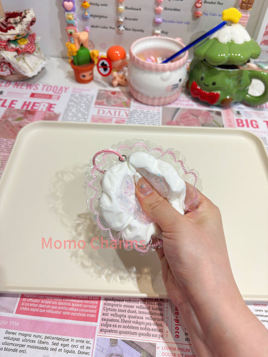 Glitter Paw Silicone Taba Squishy Toy