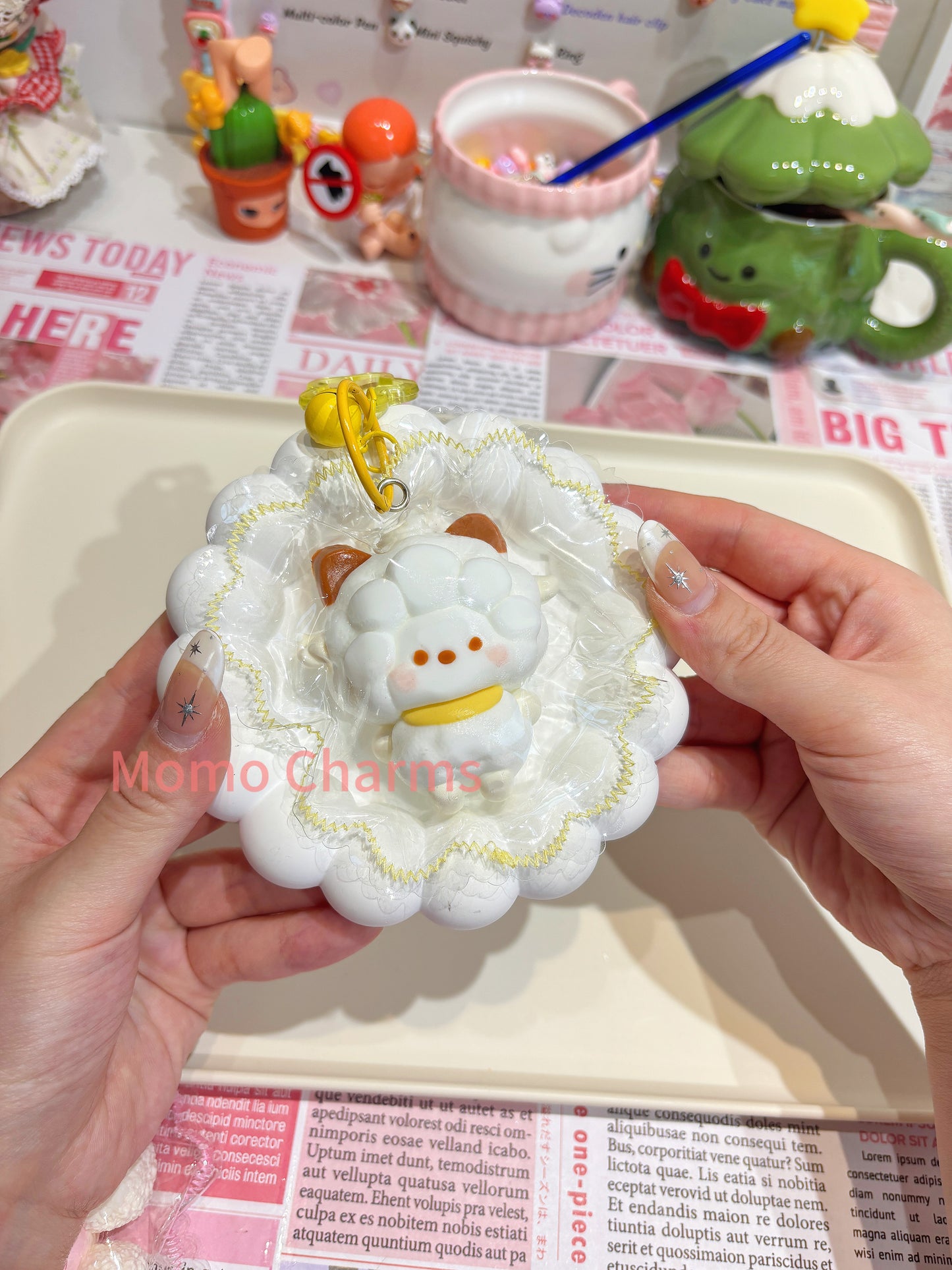 Cute Sheep Silicone Taba Squishy Toy