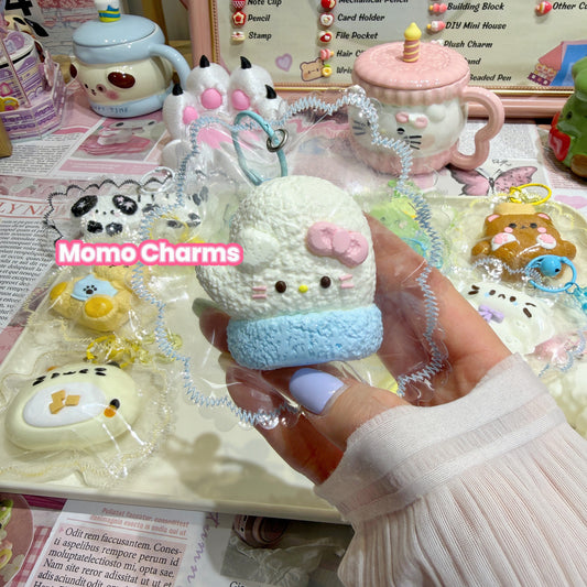 Kawaii Glove Cat Silicone Taba Squishy Toy