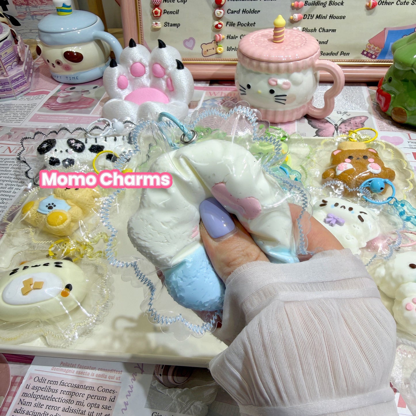 Kawaii Glove Cat Silicone Taba Squishy Toy