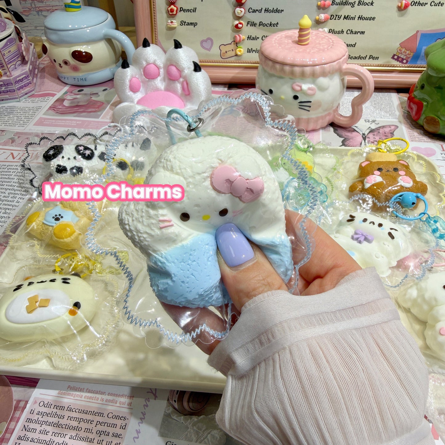 Kawaii Glove Cat Silicone Taba Squishy Toy