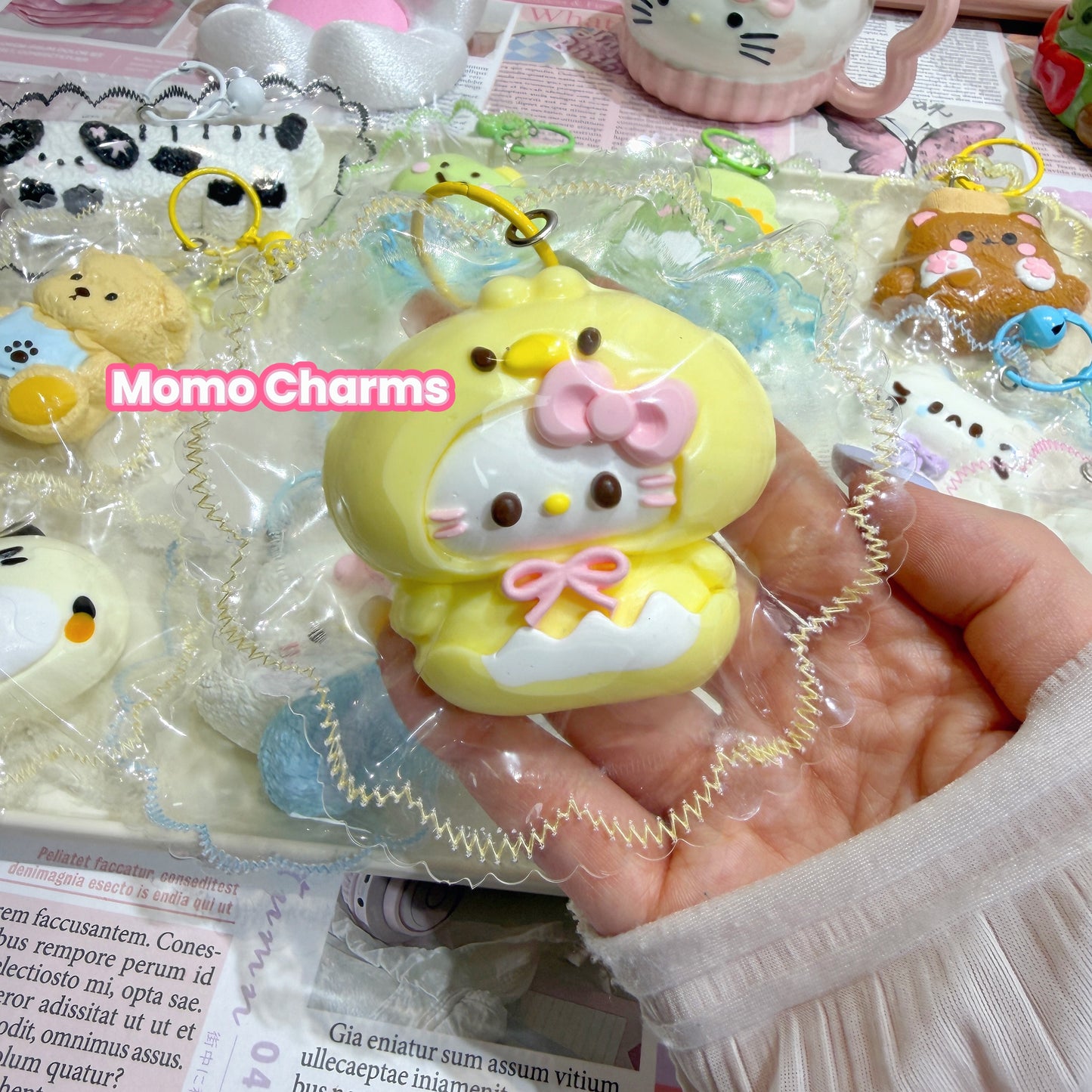 Hello Ducky Silicone Taba Squishy Toy