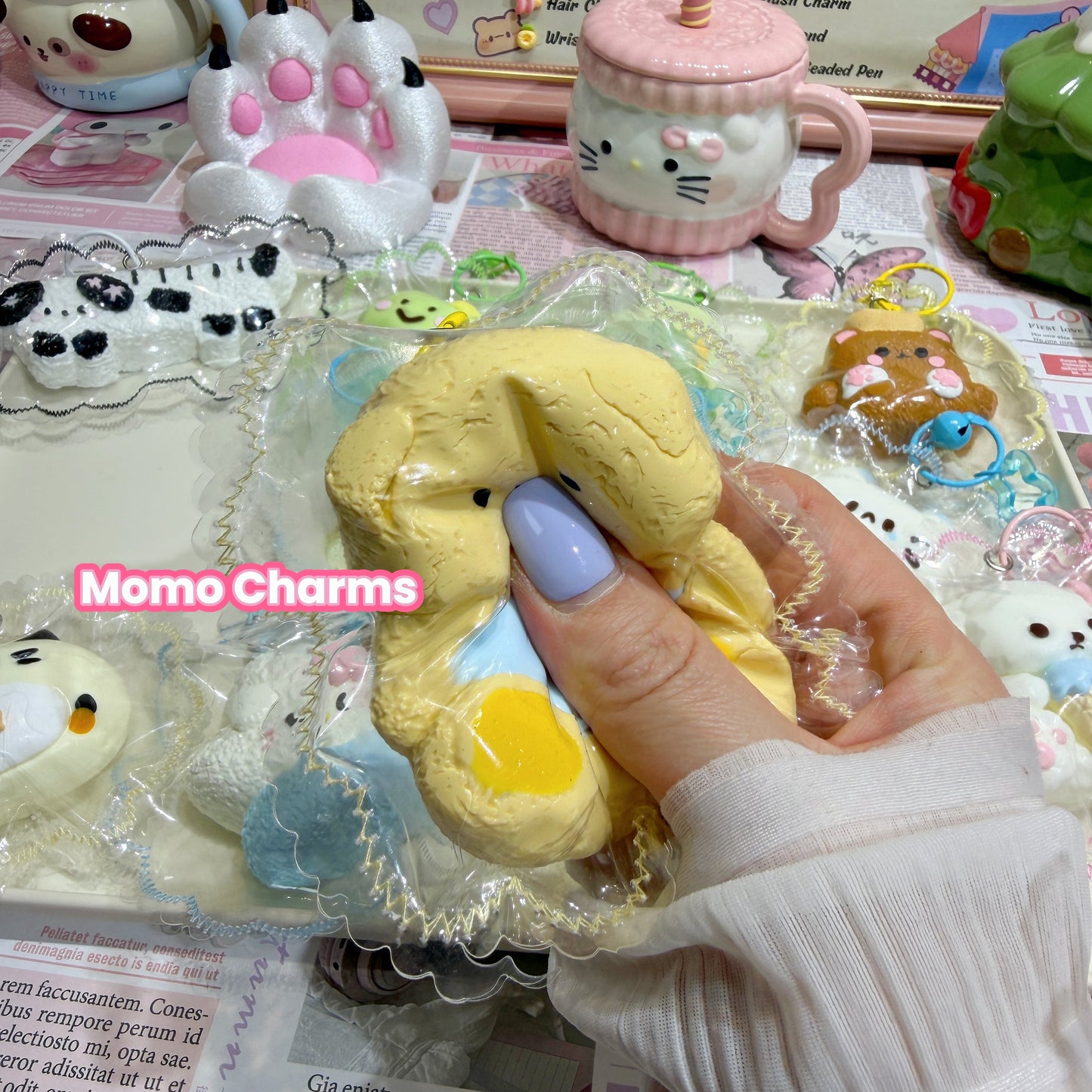 Honey Bear Silicone Taba Squishy Toy