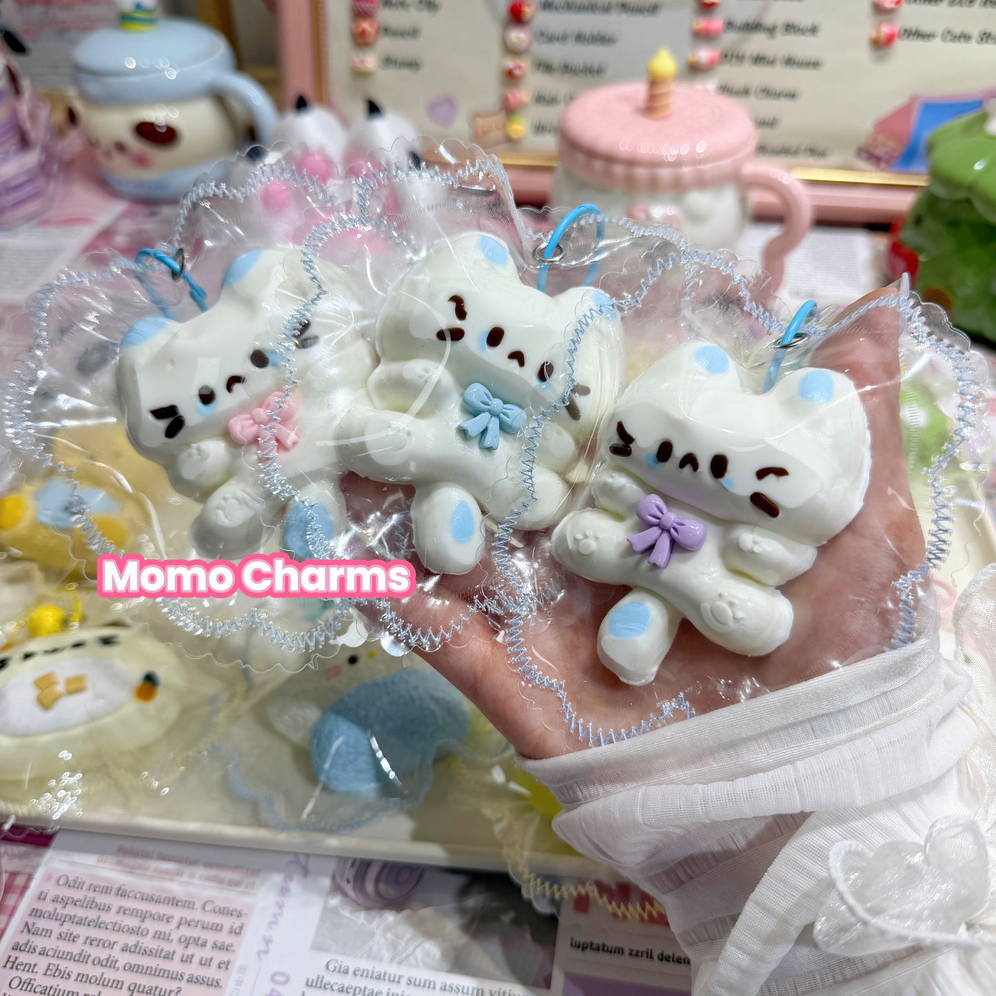 Bow Cat Silicone Taba Squishy Toy