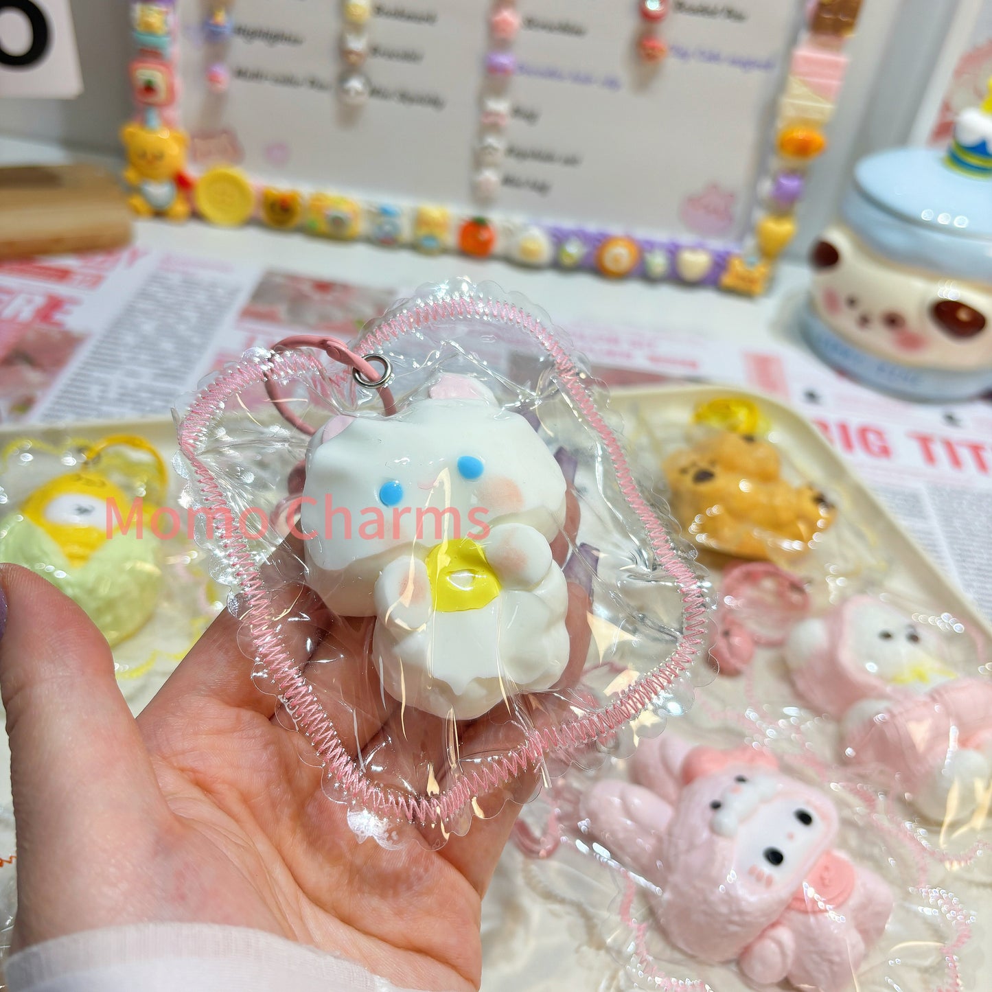 Cute Kitty Taba Squishy Toy