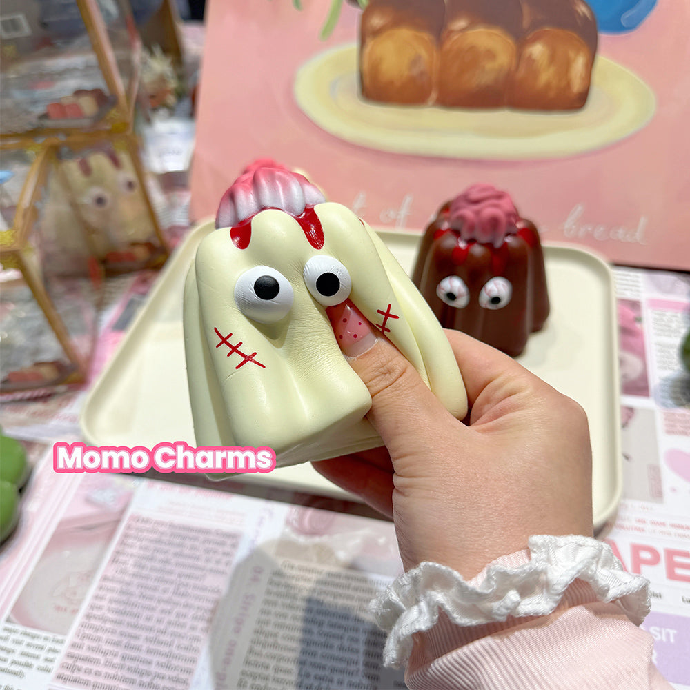 Ghost Pudding Slow-rise Squishy | 3AN Original Design