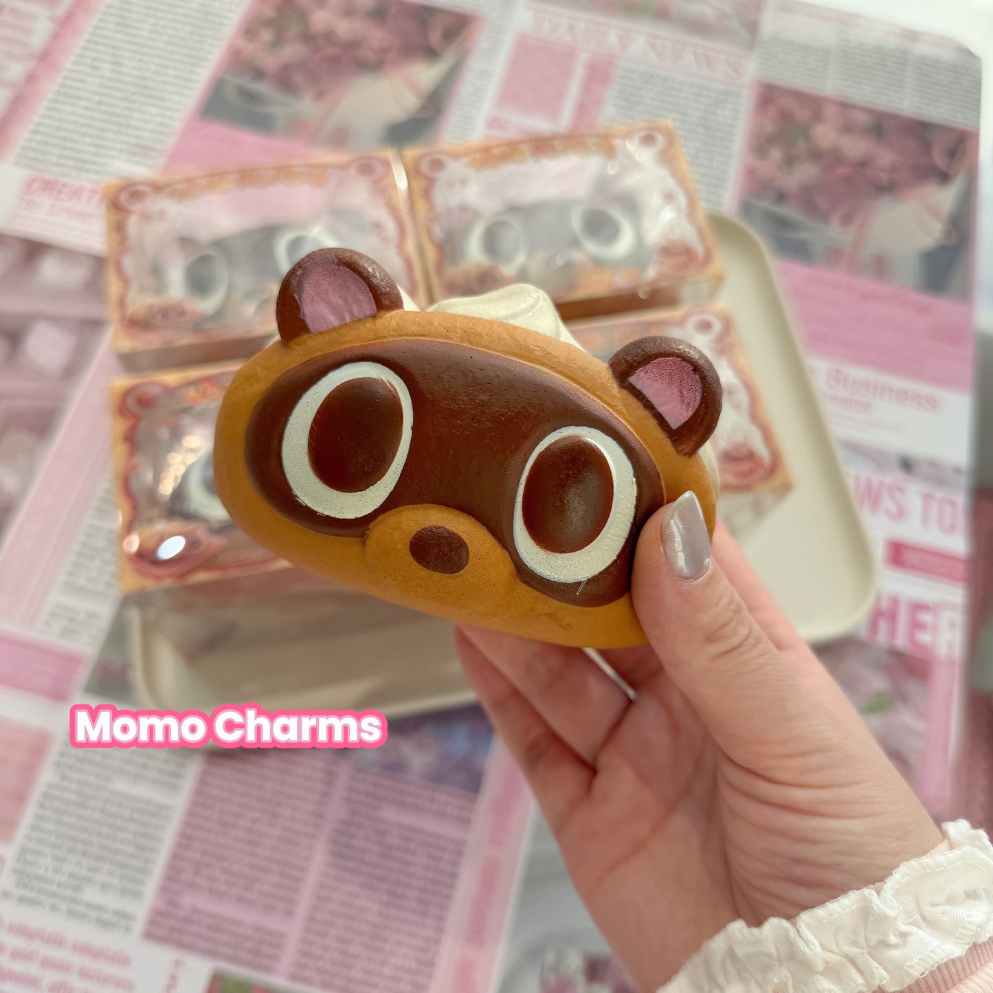 Racoon Bread Slow-rise Squishy