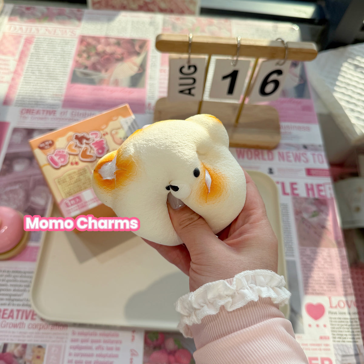 Bear Toast Slow-rise Squishy