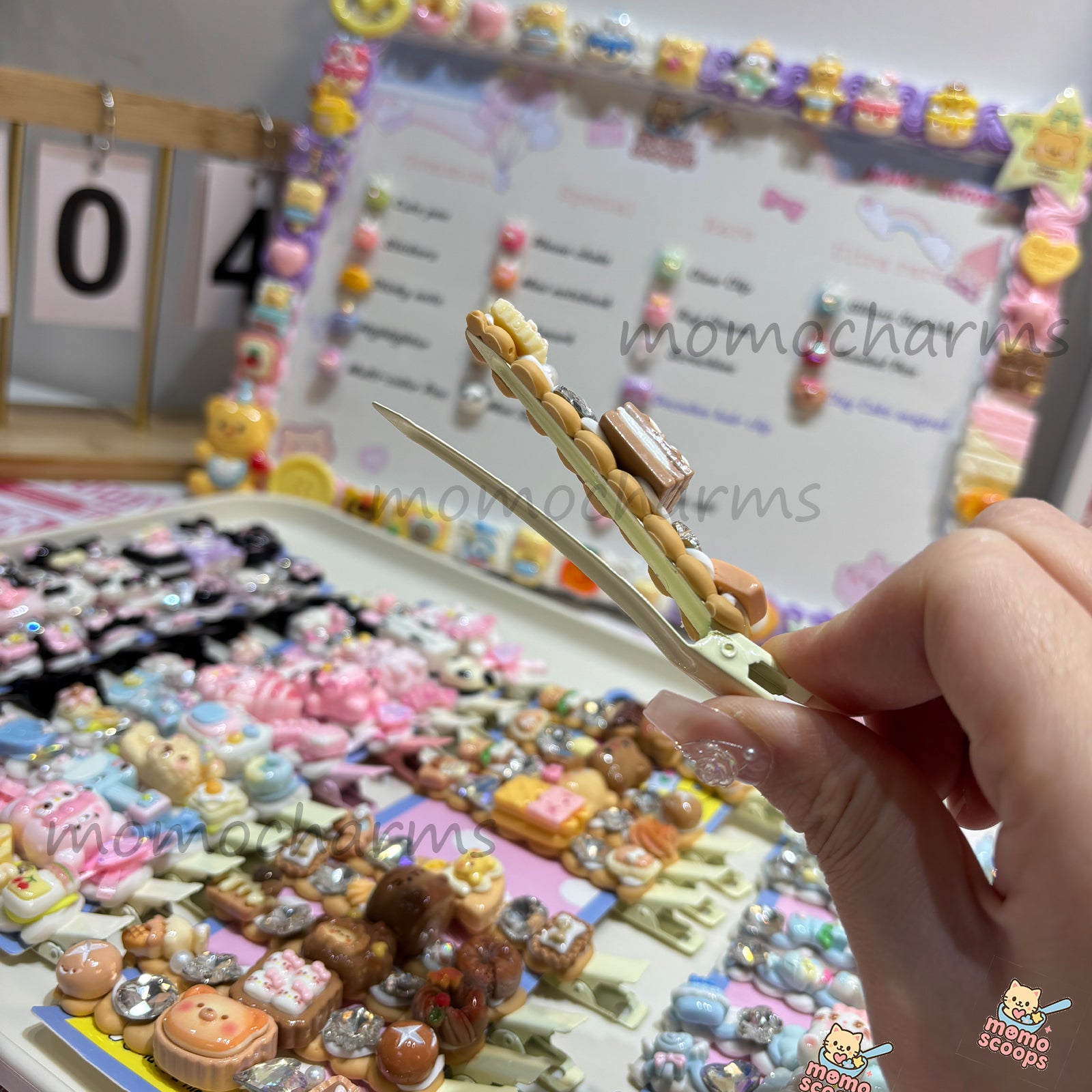 Handmade Decoden Cream Hair Clips – MomoCharms