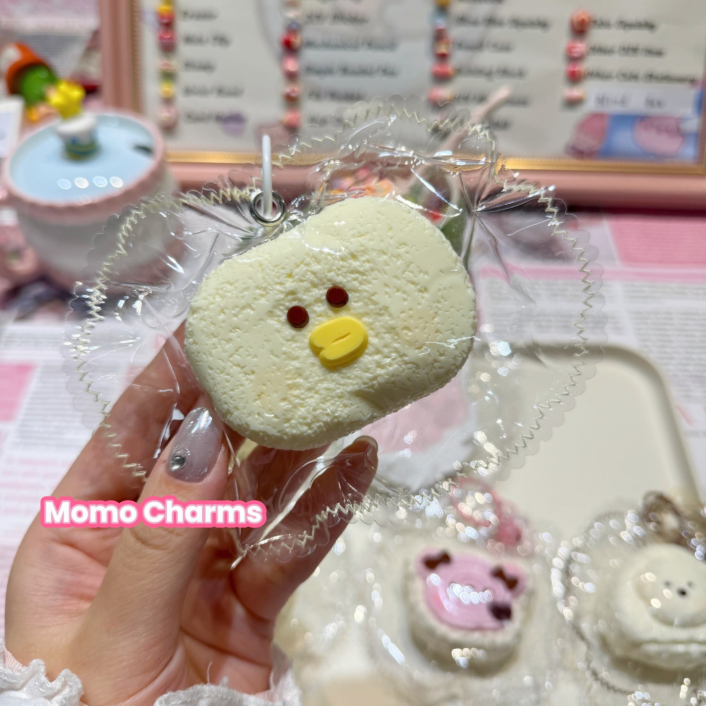 Chicken Toast Silicone Squishy Toy
