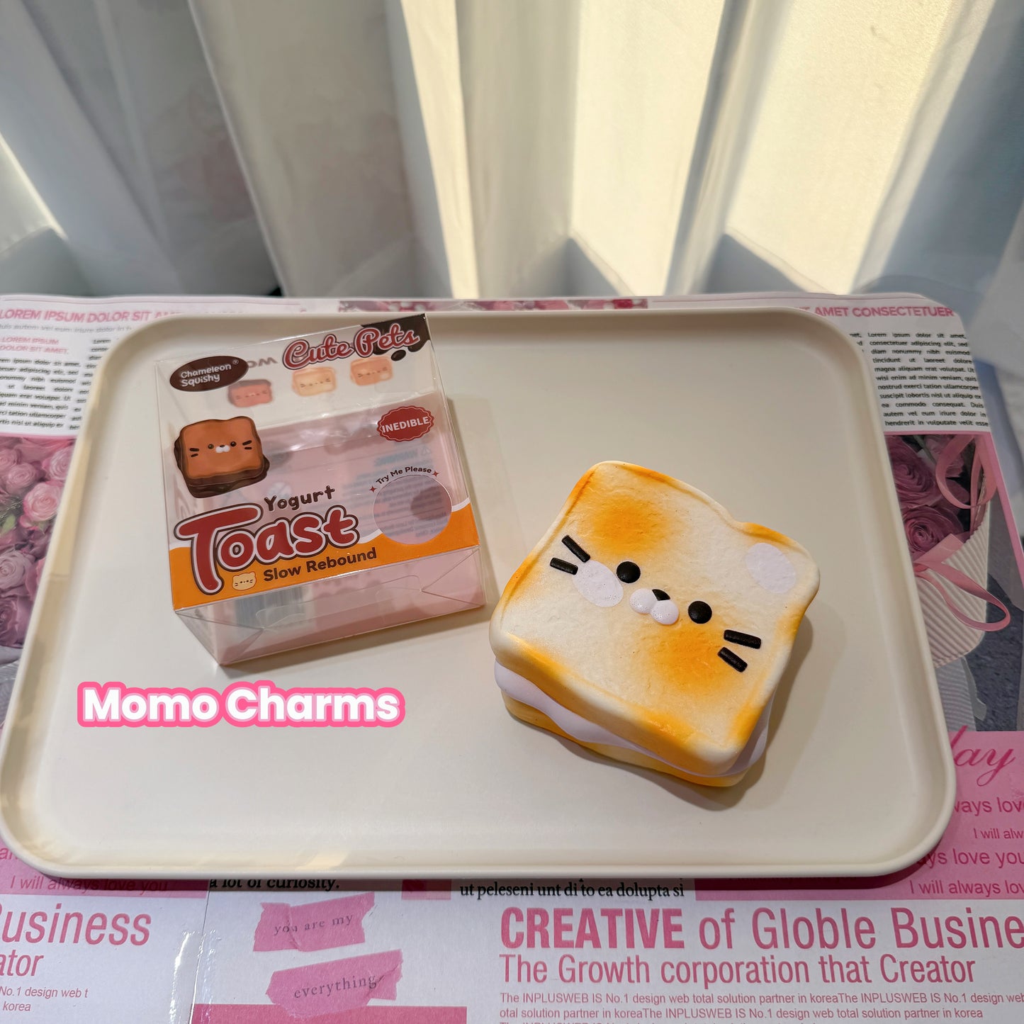 Puppy Toast Slow-rise Squishy