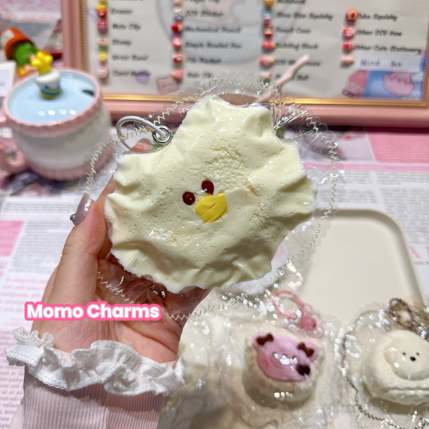 Chicken Toast Silicone Squishy Toy