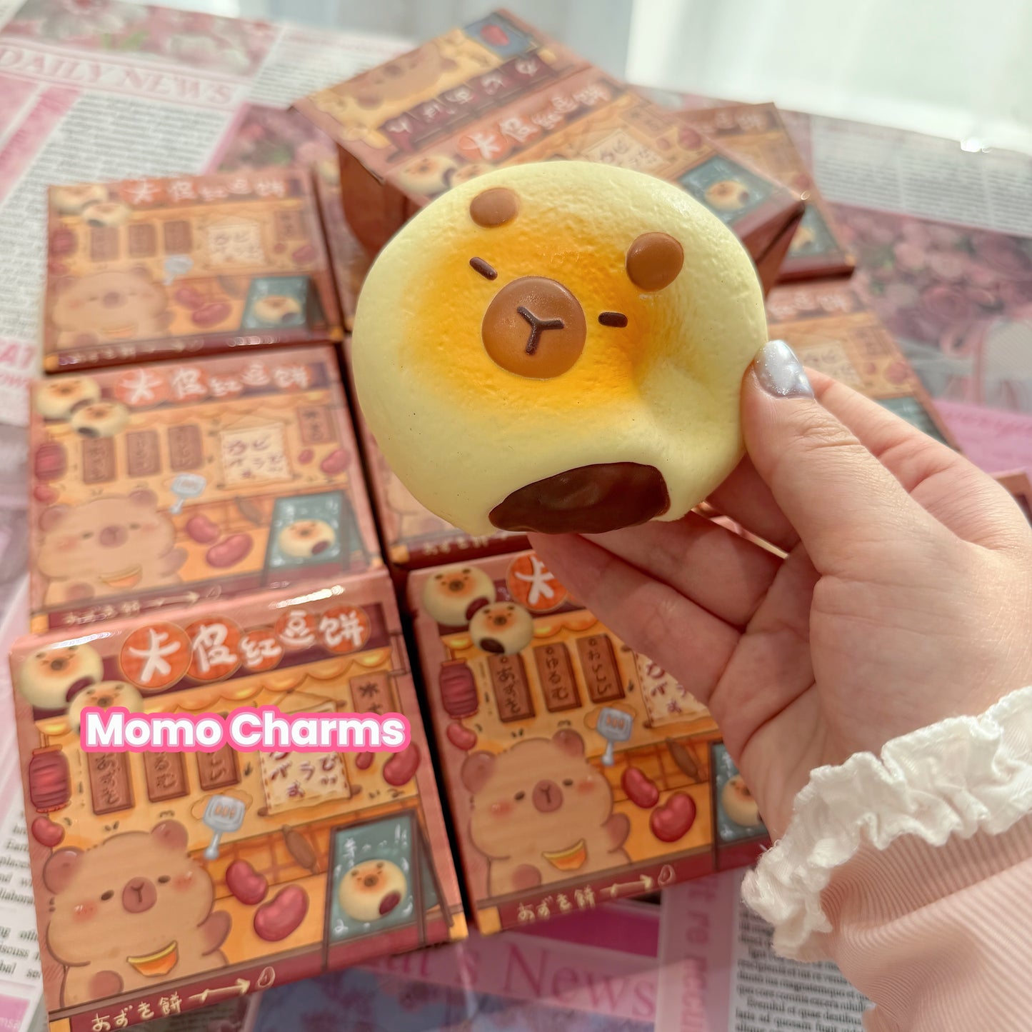 Capybara Red Bean Cake Slow-rise Squishy