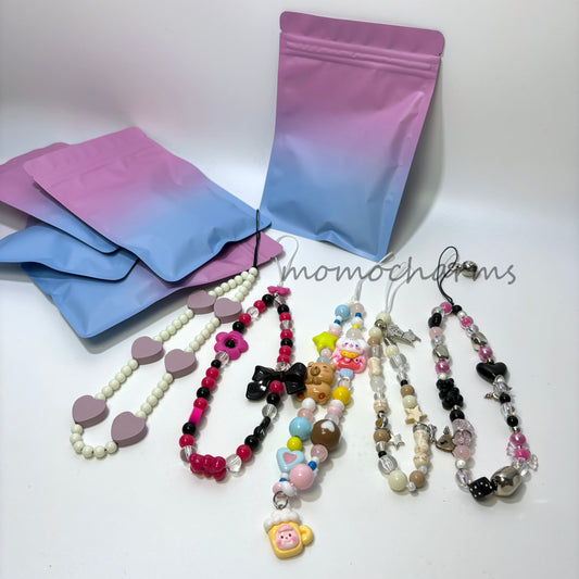 Keychain Lucky Bags/ Phone Chain Mystery Bags, Phone straps, Phone Charms