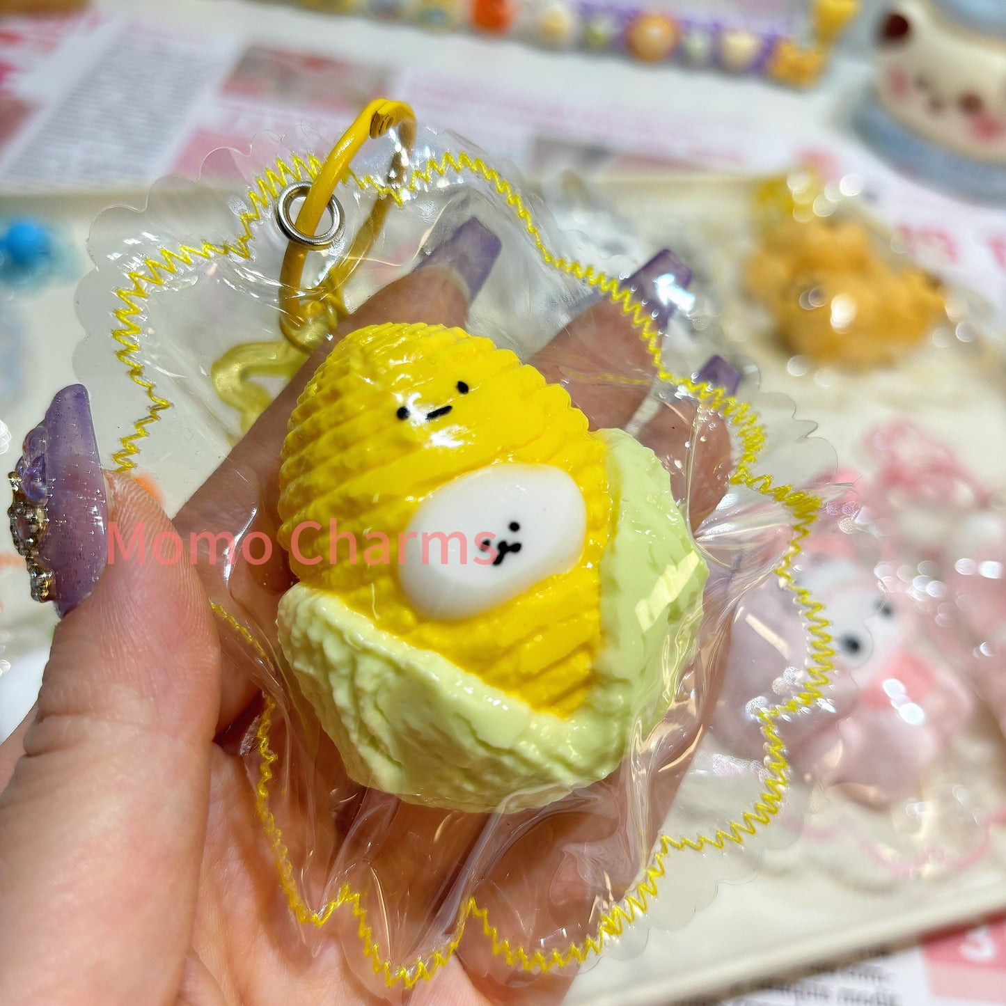 Cute Corn Taba Squishy Toy