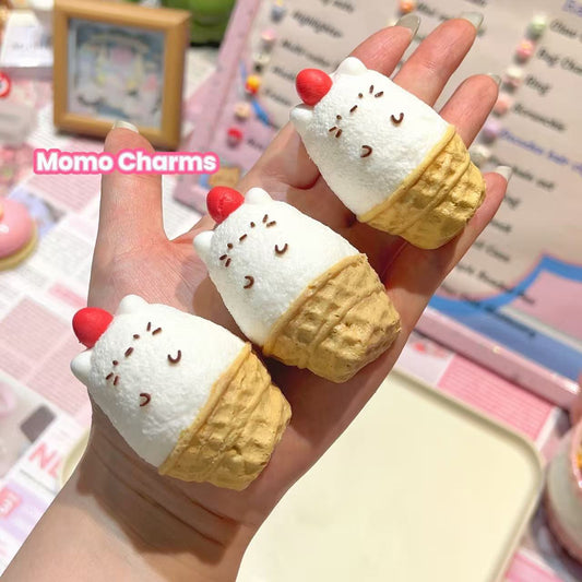 Meow Cone Silicone Squishy Toy