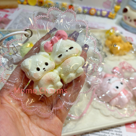 Bunny & Bear Taba Squishy Toy