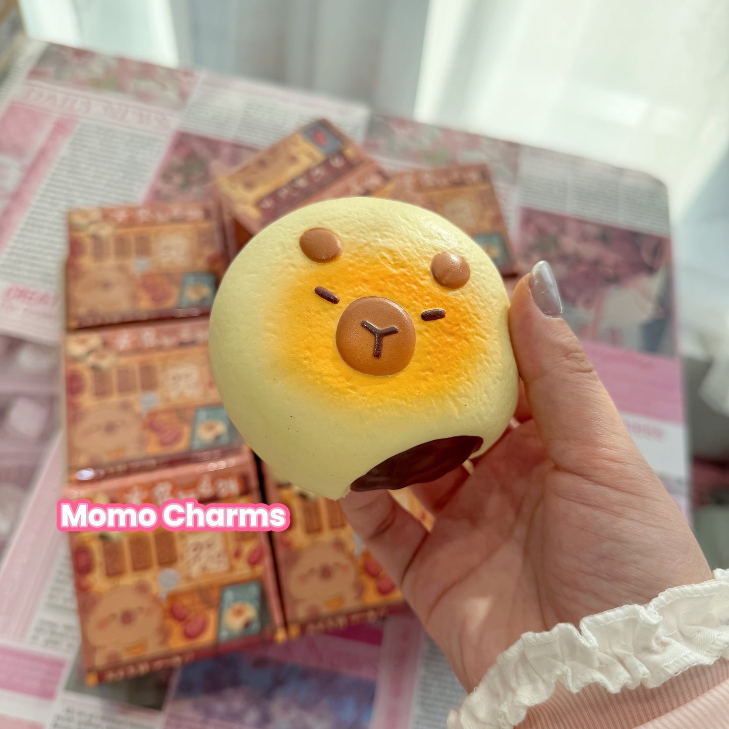 Capybara Red Bean Cake Slow-rise Squishy