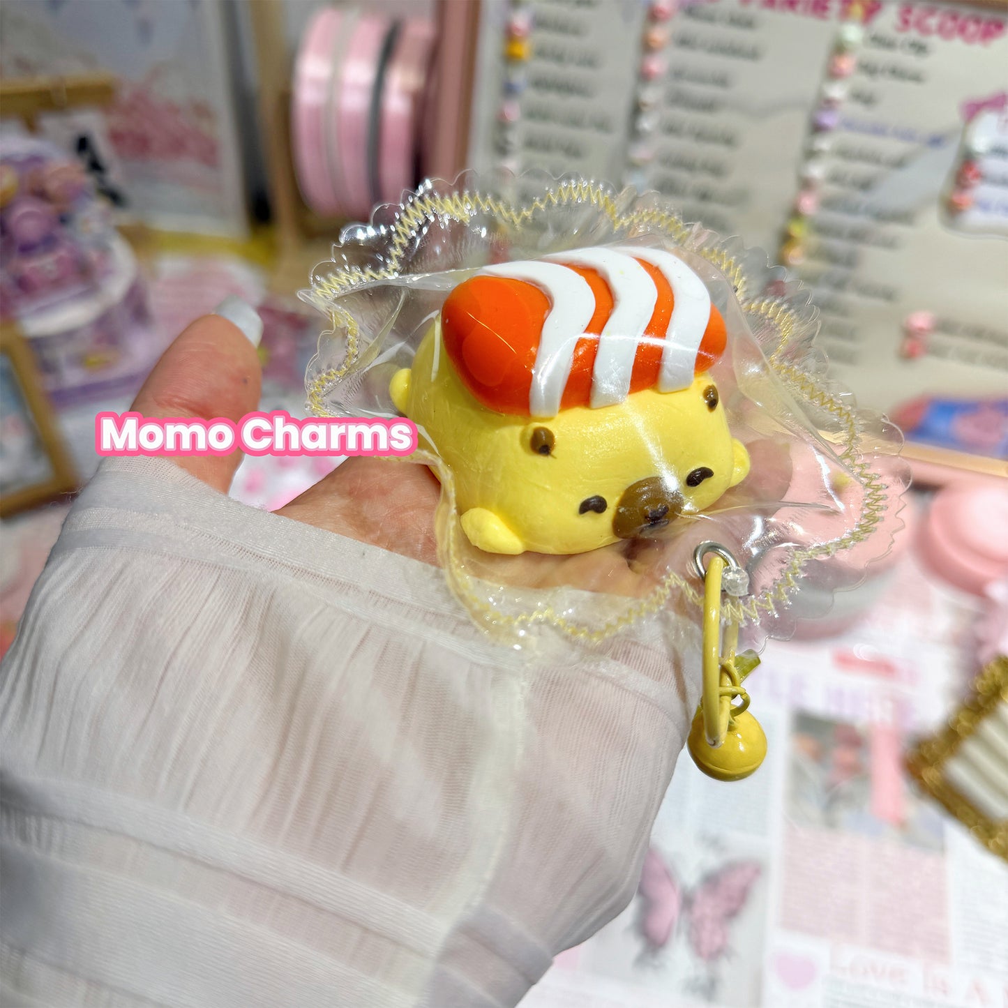 Sushi Capybara Silicone Squishy Toy